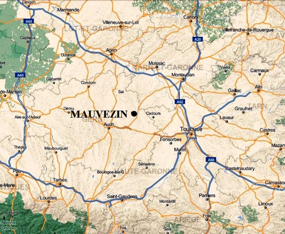 Vvf Gers Gascogne Hotel Mauvezin  ภายนอก รูปภาพ